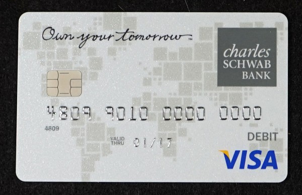 Charles Schwab Bank Visa Debit Card