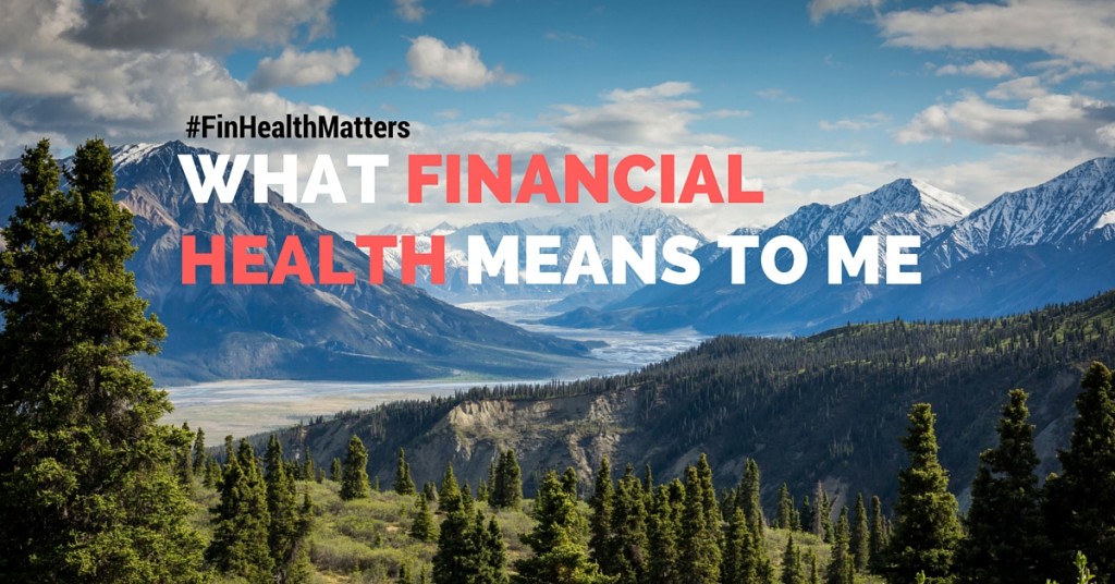 What financial health means to me